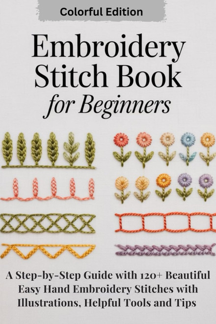 Embroidery Stitch Book for Beginners