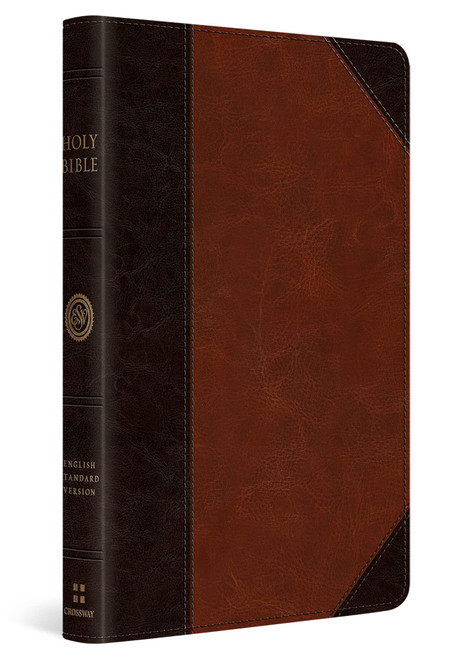 English Standard Version Thinline Bible – Brown, Red Letter