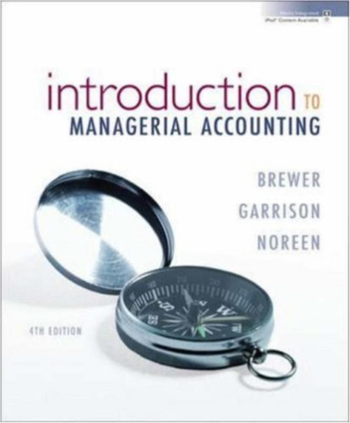 Introduction To Managerial Accounting