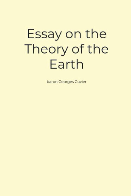 Essay on the Theory of the Earth