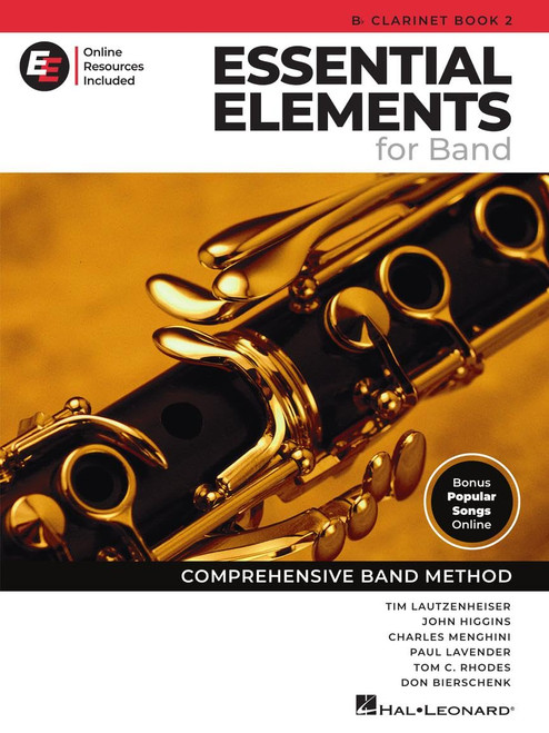Essential Elements for Band Bb Clarinet Book 2 with EEi Online Resources