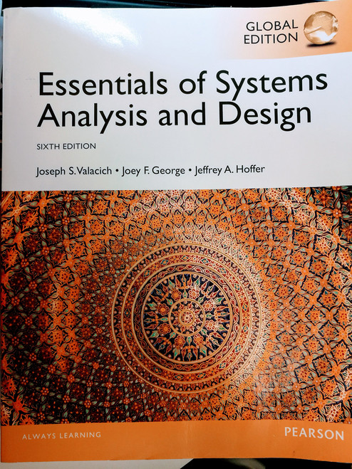 Essentials of Systems Analysis and Design