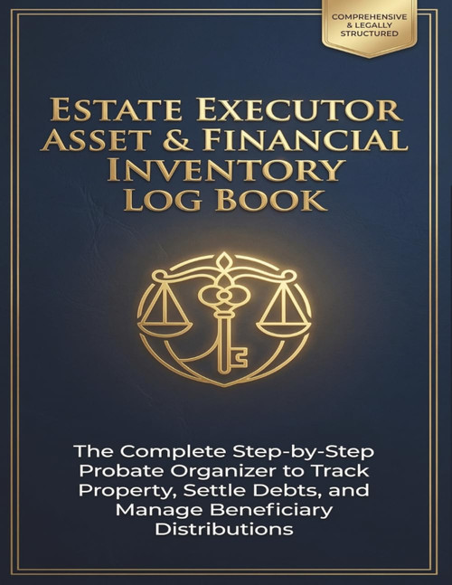 Estate Executor Asset & Financial Inventory Log Book