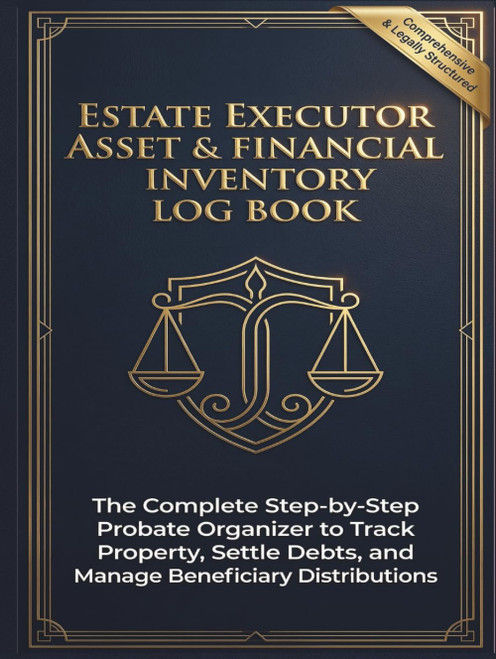 Estate Executor Asset & Financial Inventory Log Book