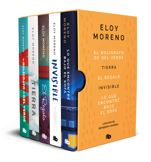 Estuche Eloy Moreno con: El bolígrafo de gel verde -Tierra