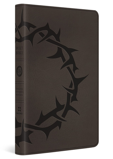 ESV Premium Gift Bible (TruTone, Charcoal, Crown Design) Holy Bible,