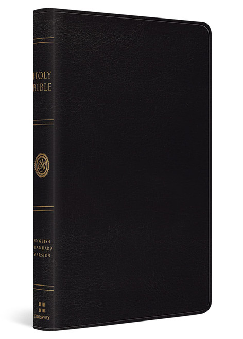 ESV Thinline Bible, Red Letter (Bonded Leather, Black) Holy Bible,