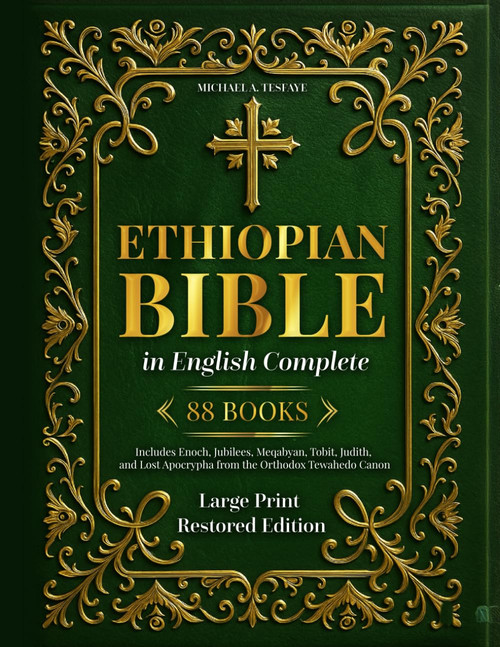 Ethiopian Bible in English Complete 88 Books | Large Print Restored