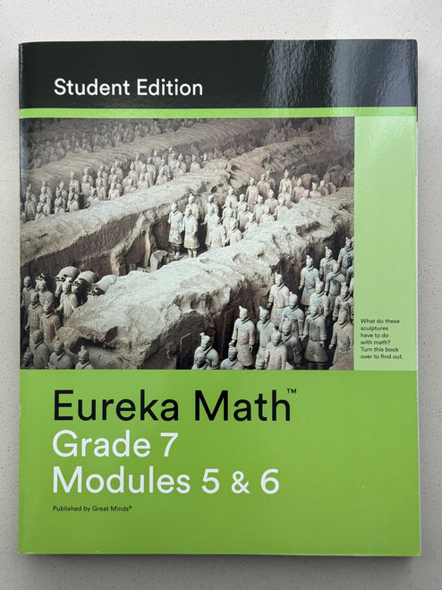 Eureka Math Grade 7 Modules 5 and 6 Student Edition