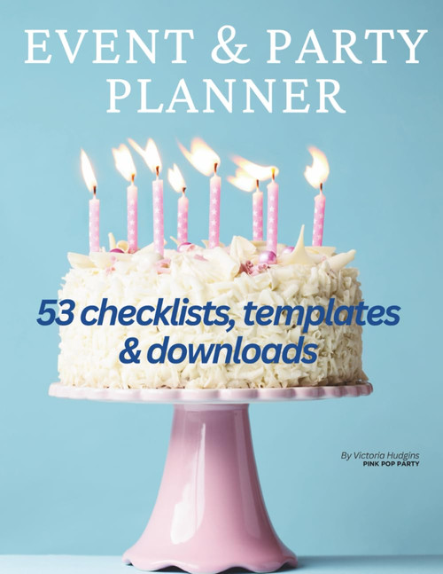 Event & Party Planner: Event organizer notebook to plan any party with