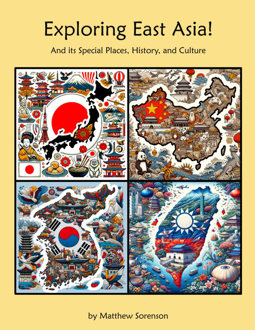 Exploring East Asia: A 4-in-1 Activity Workbook for Curious Kids (Ages 6–12) Discover Japan