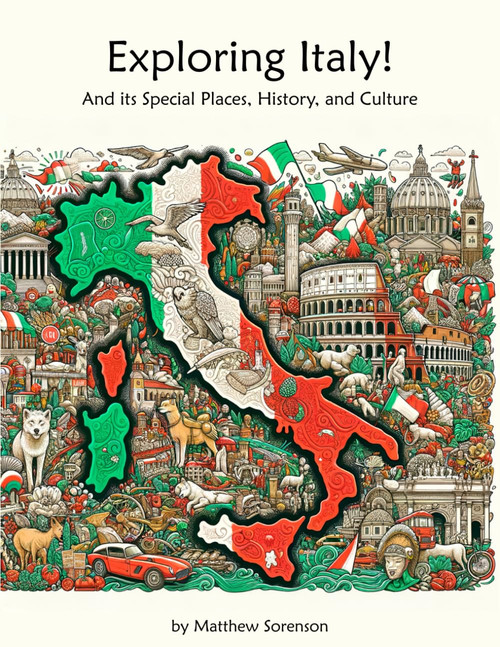 Exploring Italy Workbook For Curious Kids: A Fun