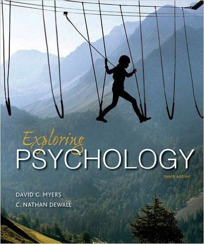 Exploring Psychology 10th.ed. I.e. Myers