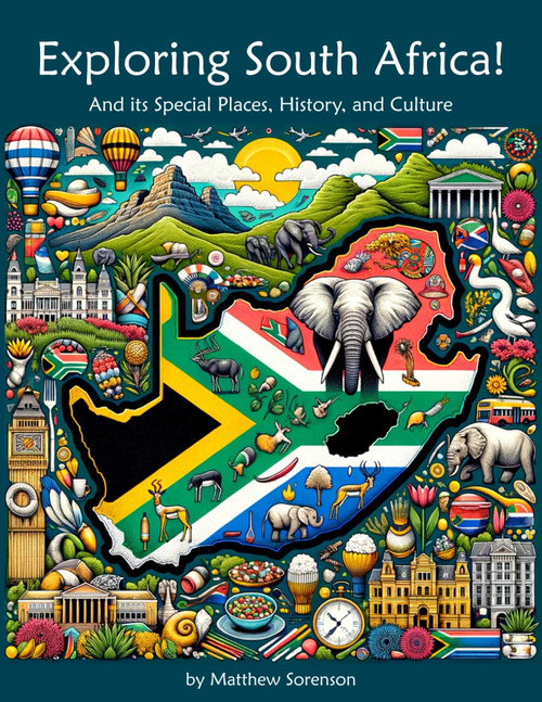 Exploring South Africa Workbook For Curious Kids: A Fun