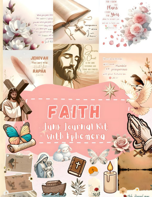 Faith Junk Journal Kit With Ephemera