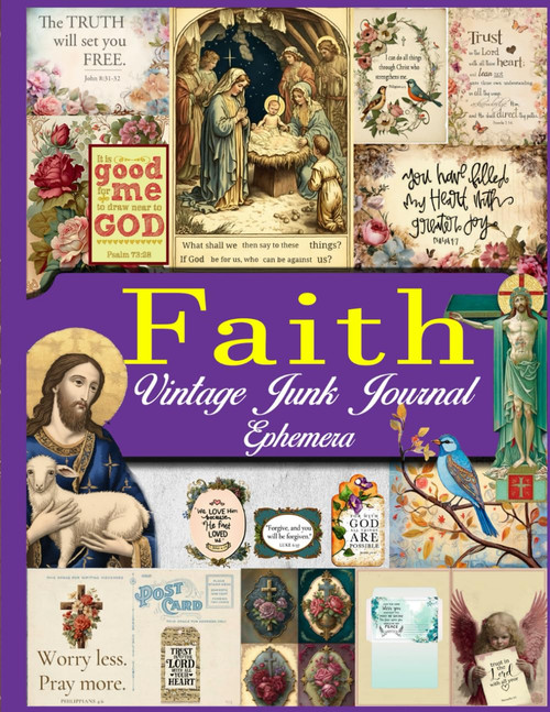 Faith Vintage Ephemera For Junk Journals