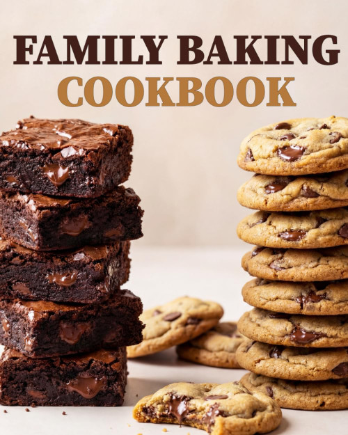 Family Baking Cookbook: Easy Classic American Baking Recipes for Cookies