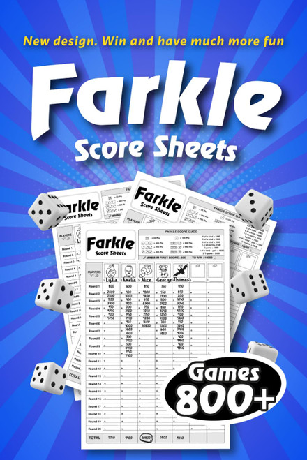 Farkle Score Sheets: Score Games for Scorekeeping