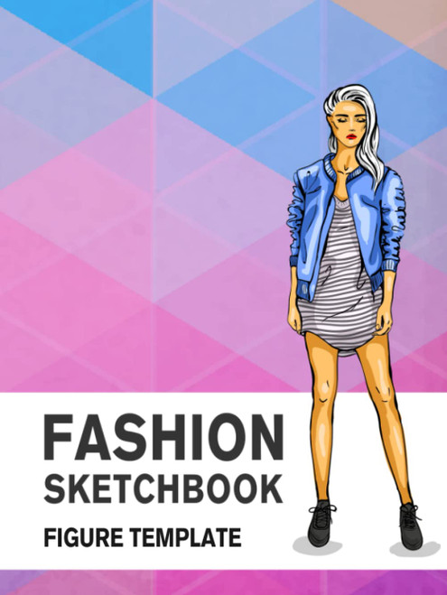 Fashion Sketchbook Figure Template