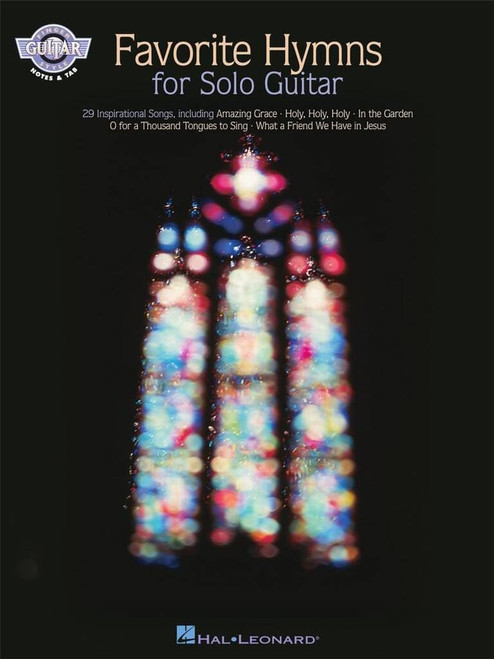 Favorite Hymns for Solo Guitar | Fingerstyle Guitar Sheet Music Book with