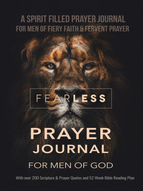 Fearless Prayer Journal For Men of God - A Spirit Filled Prayer Journal