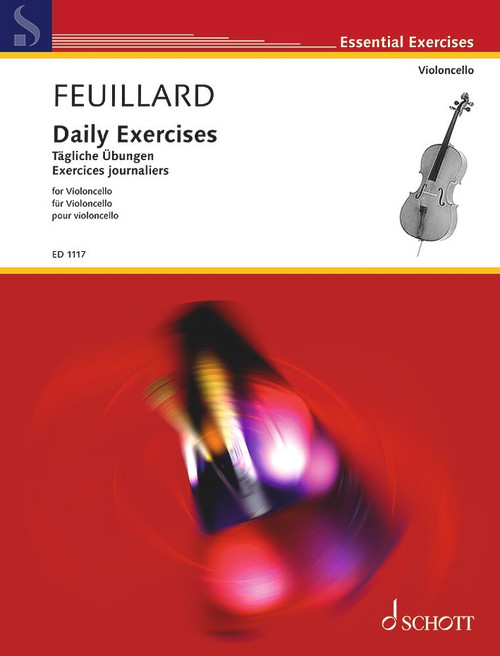 Feuillard: Daily Exercises for Violoncello (Edition Schott)