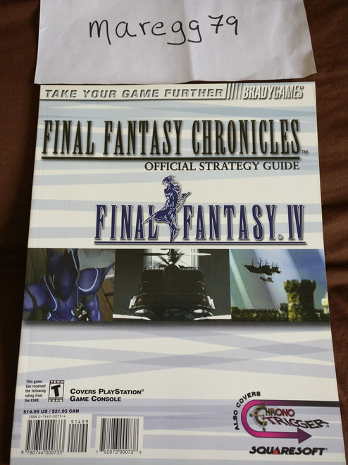 Final Fantasy Chronicles Official Strategy Guide