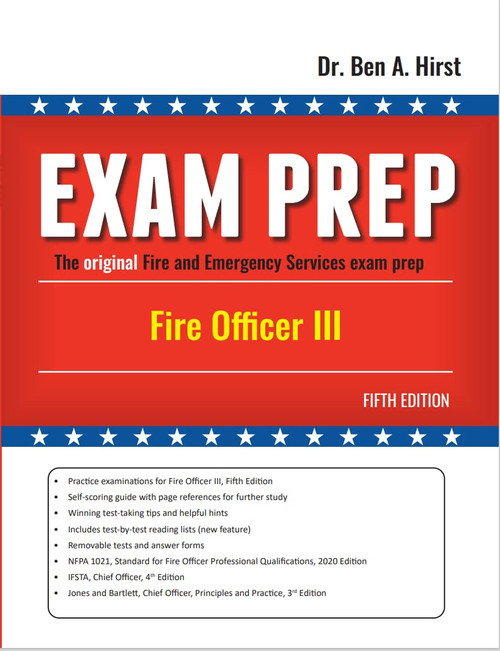 Fire Officer III Exam Prep
