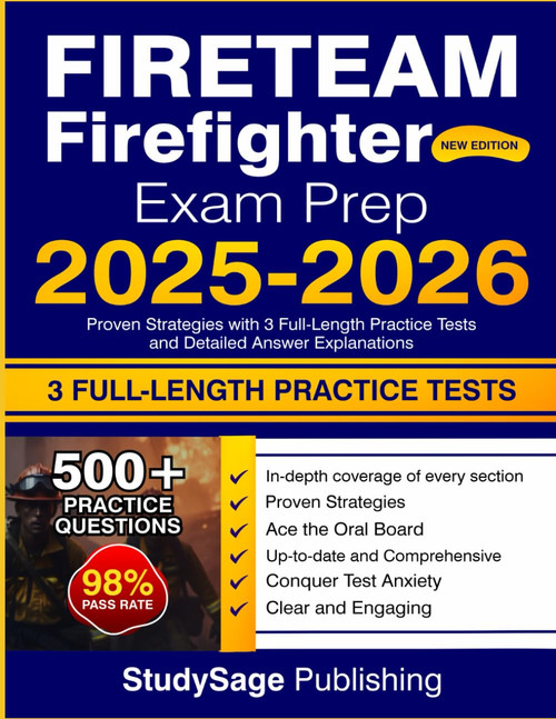FIRETEAM Firefighter Exam Prep 2025-2026