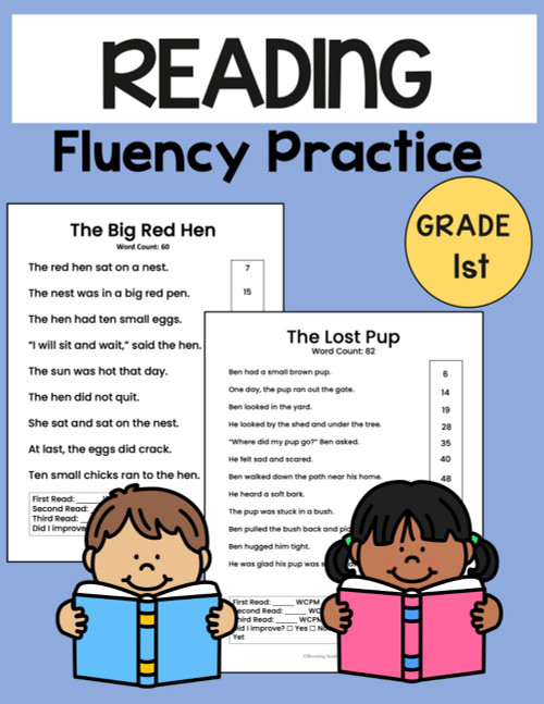 First Grade Reading Fluency Passages