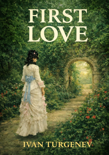 First Love: Classic 1860 Unabridged & Illustrated Book by Ivan Turgenev