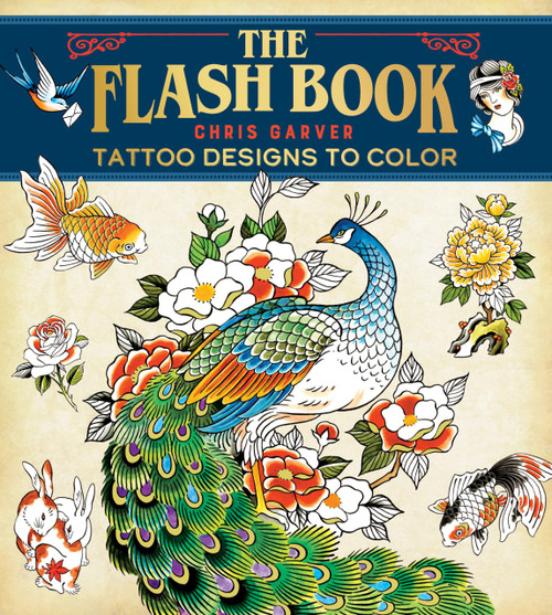 Flash Book: Hand-Drawn Tattoos to Color