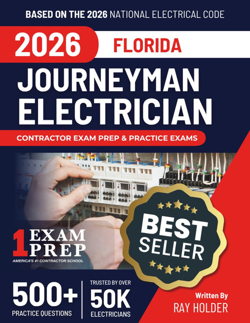 Florida 2026 Journeyman Electrician Exam Prep and Study Guide