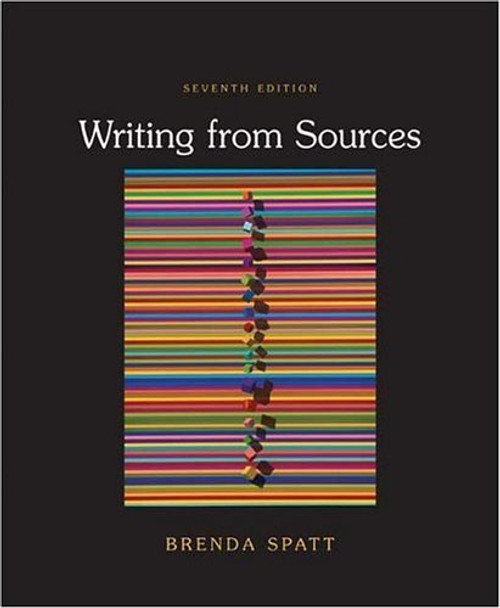 Writing From Sources