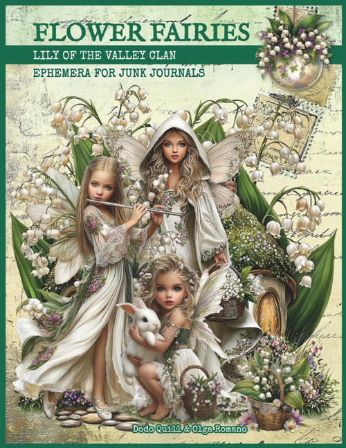 Flower Fairies, Lily of the Valley Clan - Ephemera for Junk Journals