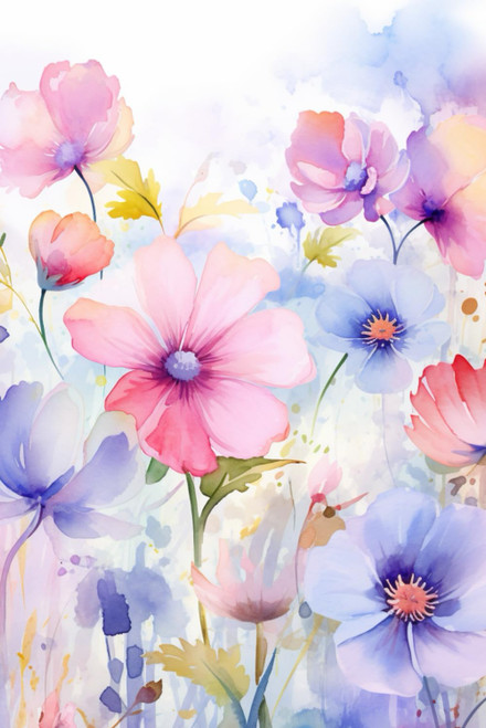 Flower Journal 6X9 120 Lined Pages