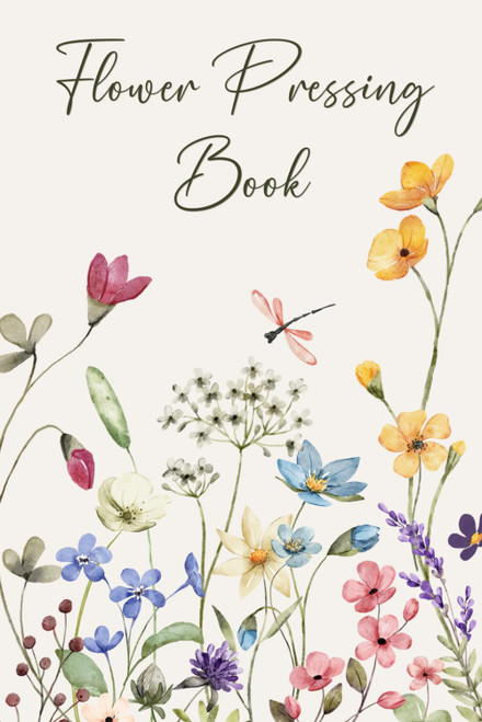 Flower Pressing Book | DIY Pressed Flower Art Book for Nature Lovers |