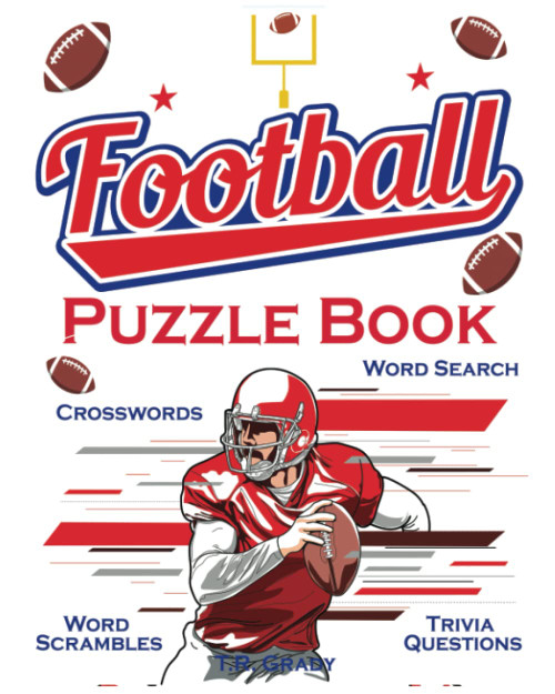 Football Puzzle Book: Crosswords, Word Search, Word Scrambles, Trivia