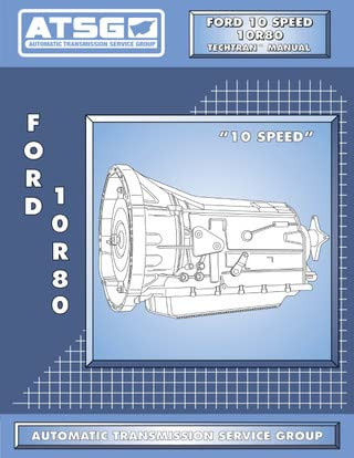 Ford 10 Speed 10R80 TechTran Rebuild Manual