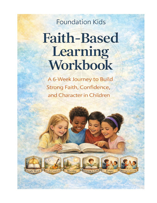 Foundation Kids: Faith-Based Learning Workbook: A 6-Week Journey to Build