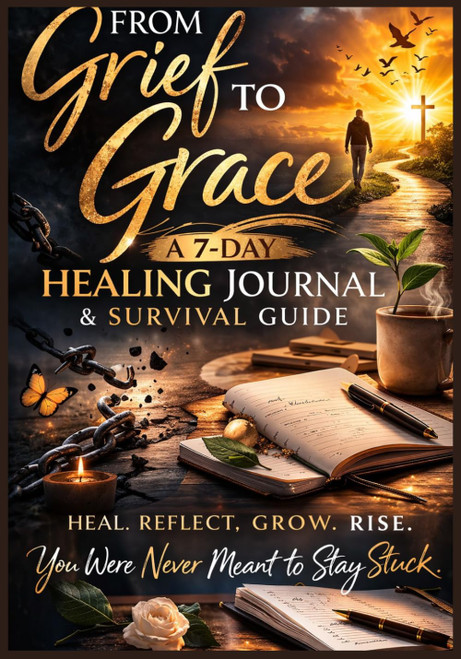 FROM GRIEF TO GRACE: A 7-Day Guided Healing Journal & Survival Guide