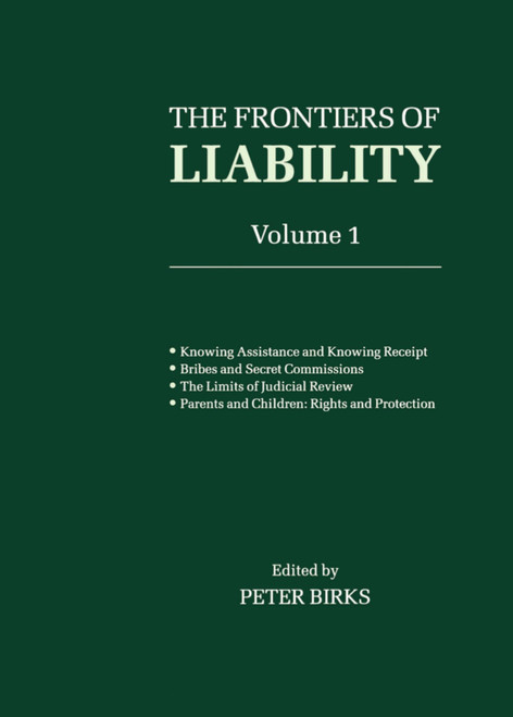 Frontiers Of Liability: Volume 1 (The Asia Collection)