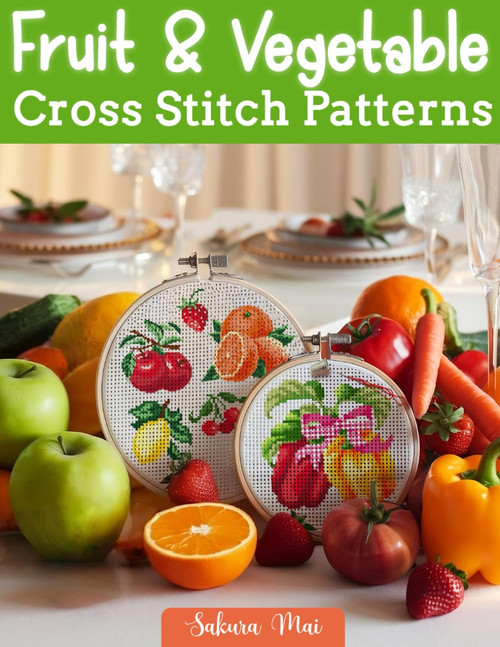 Fruit and Vegetable Cross Stitch Patterns