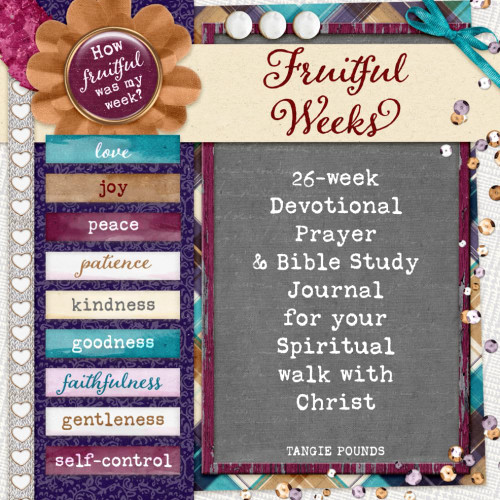 Fruitful Weeks 26-Week Devotional Prayer & Bible Study Journal for Your