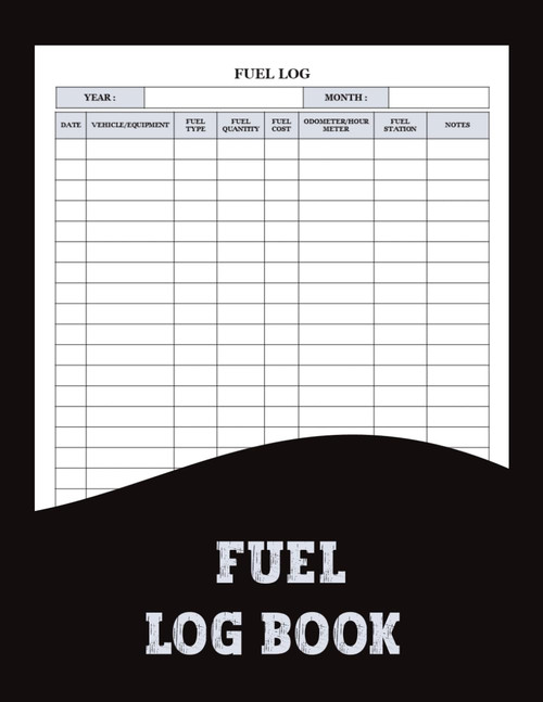 Fuel Log Book: Quickly and clearly record every fuel purchase. This is