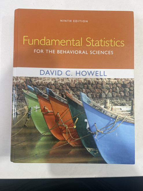 Fundamental Statistics for the Behavioral Sciences