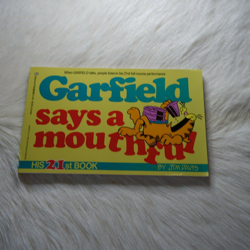 Garfield Says a Mouthful: His 21st Book