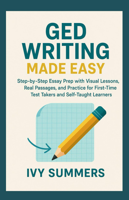 GED Writing Made Easy: Step-by-Step Essay Prep with Visual Lessons