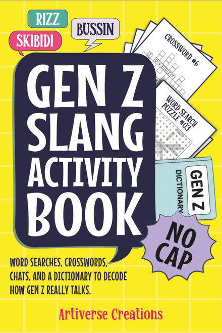 Gen Z Slang Activity Book: Word Searches