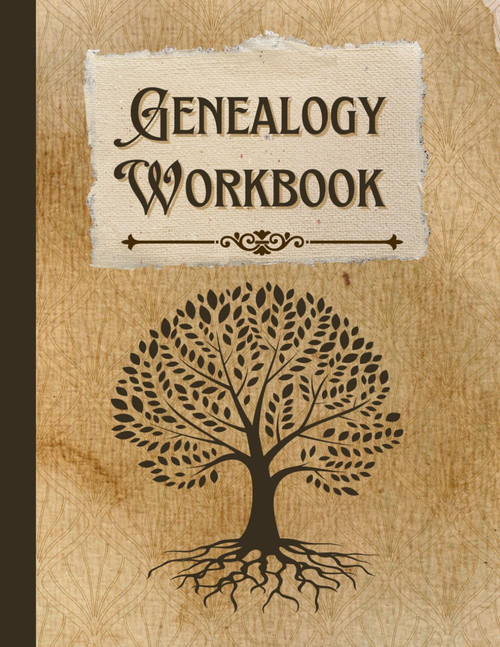 Genealogy Workbook and Pedigree Chart For Both Sides of Your Family